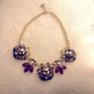 Purple Bauble Necklace